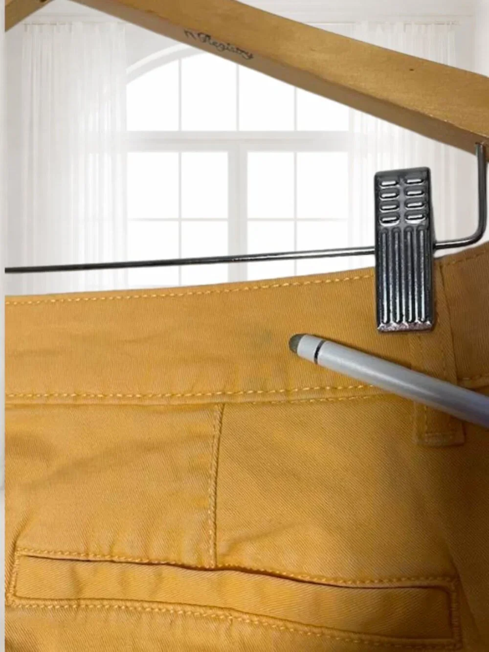 a.n.a. Orange Creamsicle Mid-Rise Shortie Shorts Stretch Size 6 Summer Pastel - Picture 8 of 11